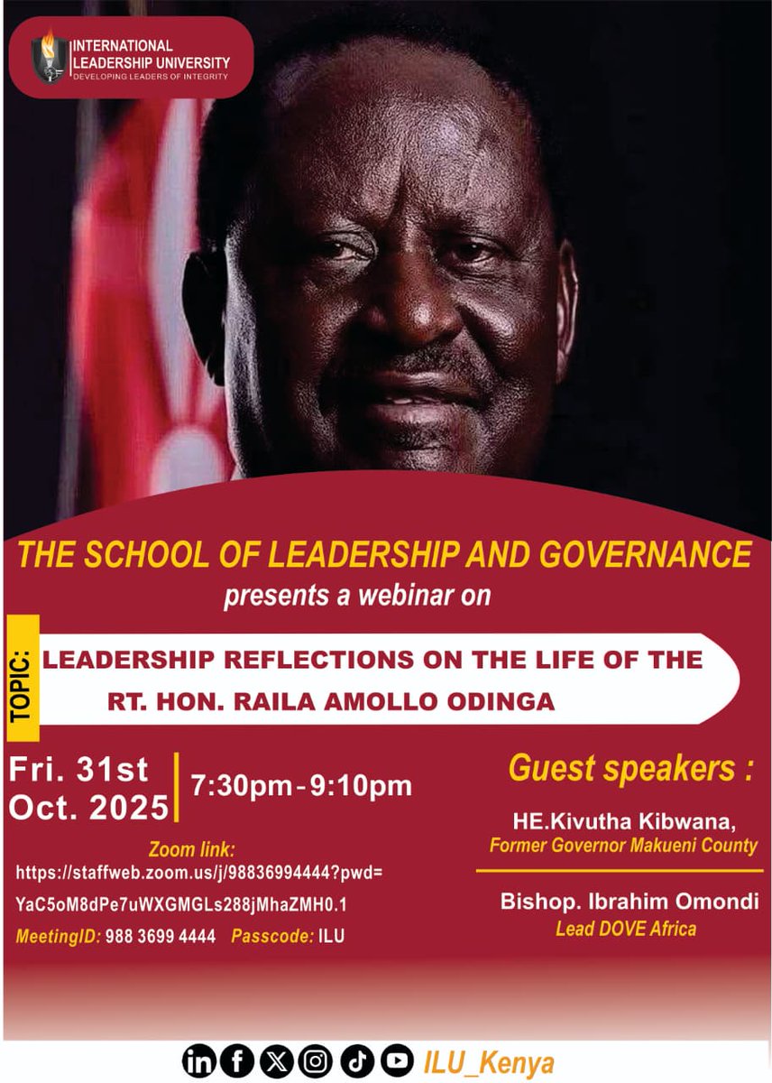 International leadership University tweet media