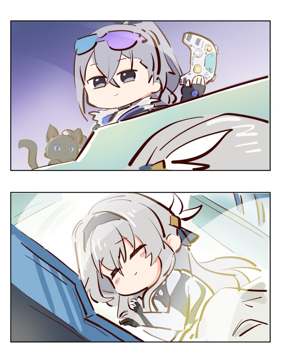 MZxiaxi's tweet photo. Are you awake?🎮
#SilverWolf #Firefly #HonkaiStarRail https://t.co/cPualZ5aAr