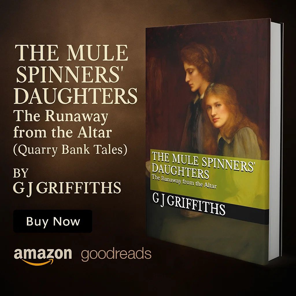 Book Two: 'Mules; Masters &amp; Mud' follows the apprentices as qualified cotton mule spinners during the tumultuous Industrial Revolution. amazon.co.uk/dp/B084V9Q2VW/… #MuleSpinners #IndustrialRevolution #Historical