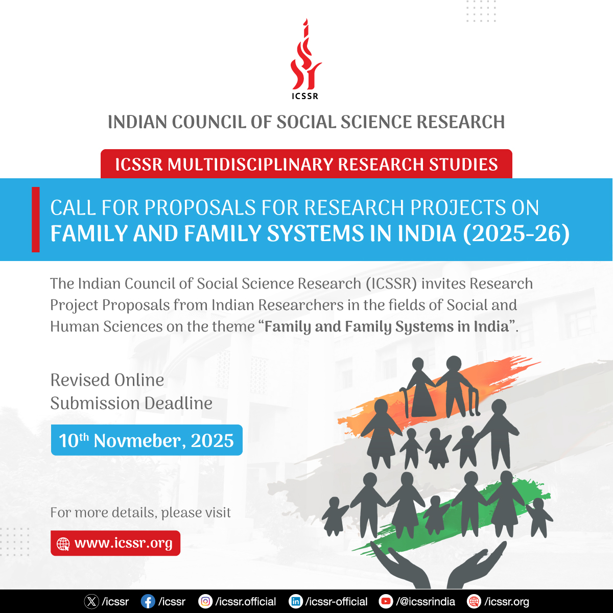 Indian Council of Social Science Research (ICSSR) tweet media