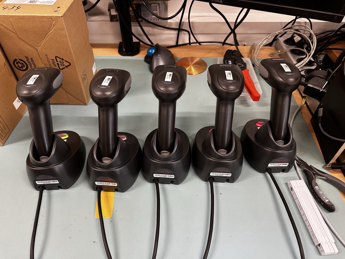 „Ich sprüh‘s an jede Wand, neue Scanner braucht das Land…“ und damit guten Morgen aus der Prüfmittelentwicklung…