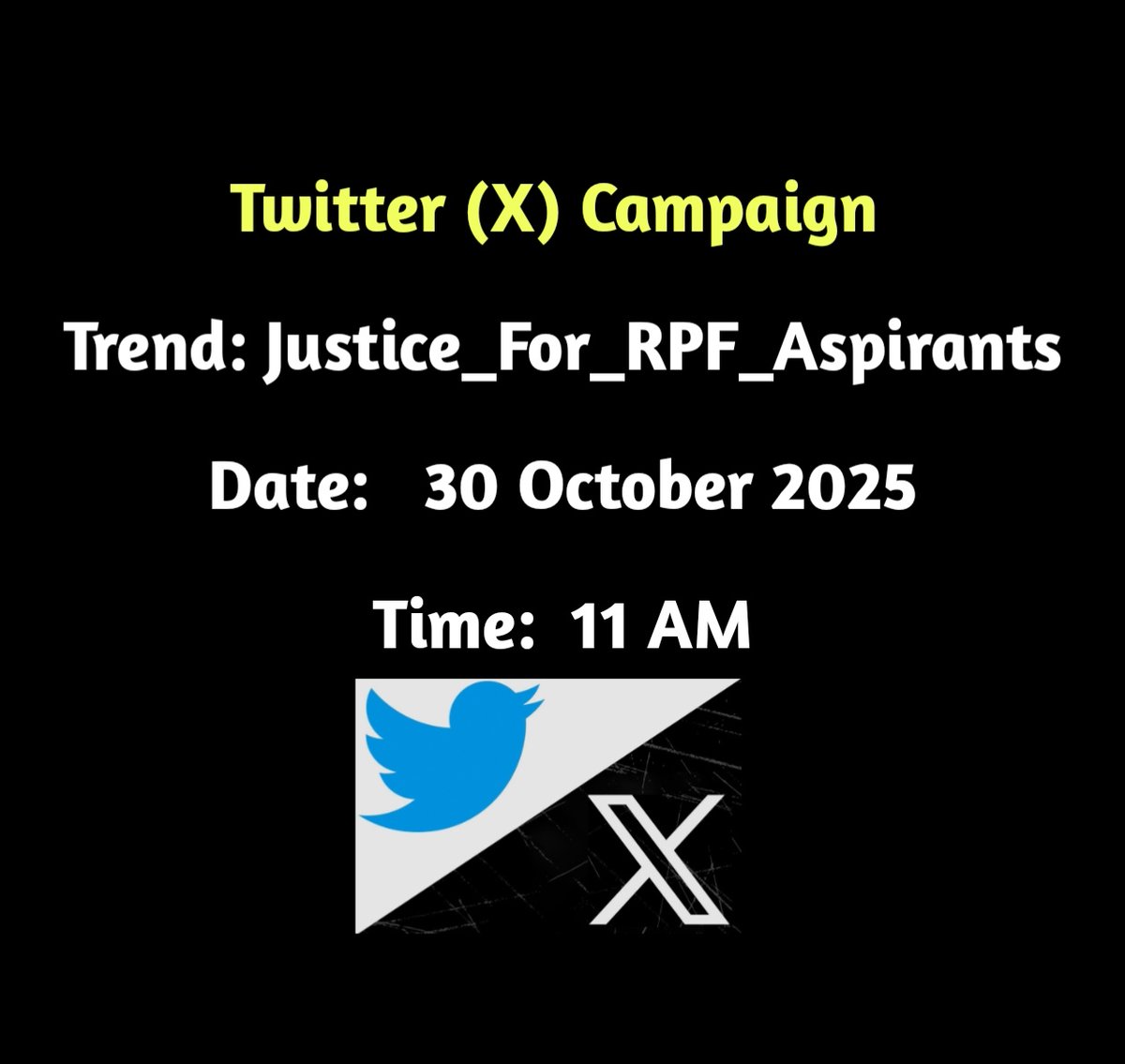 rachanamahla's tweet image. ⚠️ RPF ASPIRANTS PROTEST ⚠️
AGE कम करना और HEIGHT बढ़ाना — न्याय नहीं, अत्याचार है!
RPF में 25 साल से 23 साल करना — नाइंसाफी है!

एकता दिखाओ — सरकार को एहसास कराओ!
#JusticeForRPFAspirants #RPF_Age_Relaxation #StudentUnity #WeWantJustice_RPF #RPF_Height_Rules