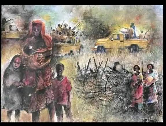 rayaanshbo's tweet photo. Sudan cries in silence, yet faith keeps her alive.
Dreams shattered, hearts bleeding , but hope still breathes.
They think power protects them, but God is above every tyrant.
The night won’t last forever dawn will rise again for Sudan.
#AlFashir 
#الفاشر #الفاشر_تحت_الحصار https://t.co/GOH1nwmF2z