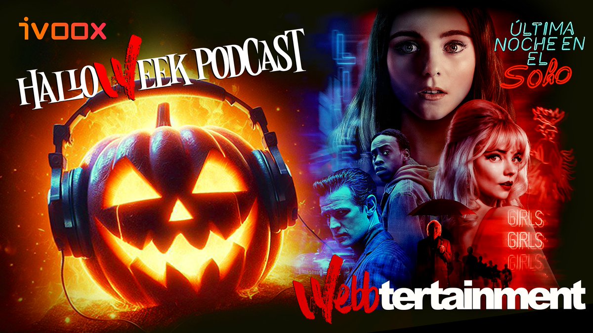 webbpodcast's tweet photo. Edgar Wright regresa en breve con #TheRunningMan en el #HalloWeekPodcast noche de #Halloween en el Soho
🎧 ÚLTIMA NOCHE EN EL SOHO ➡️ https://t.co/r860YE0v5n https://t.co/Q1Wwsr9KiG