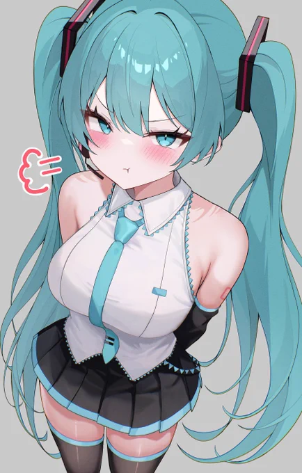 ぷくミクさん