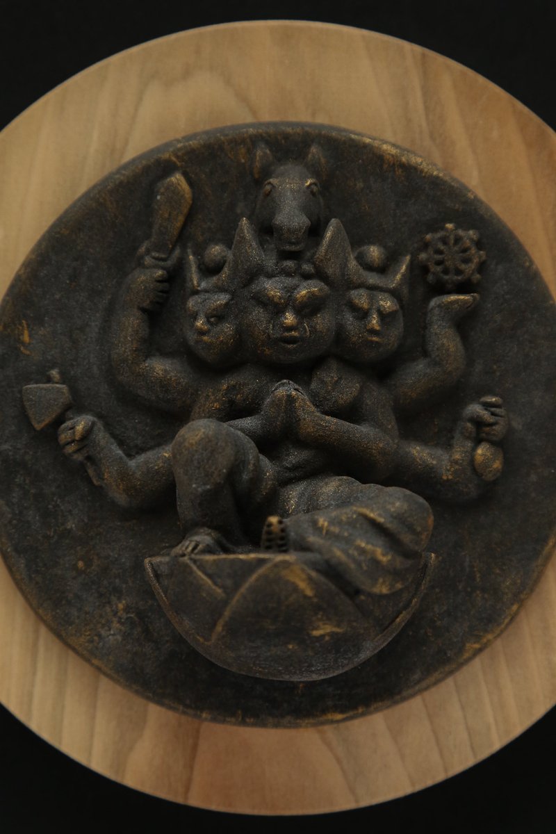 コレクター収集品　日展作家　木彫　「狛犬」　中村博直刀　中村珠子鑑 コレクター収集品 日展作家 木彫 「狛犬」 中村博直刀 中村珠子鑑