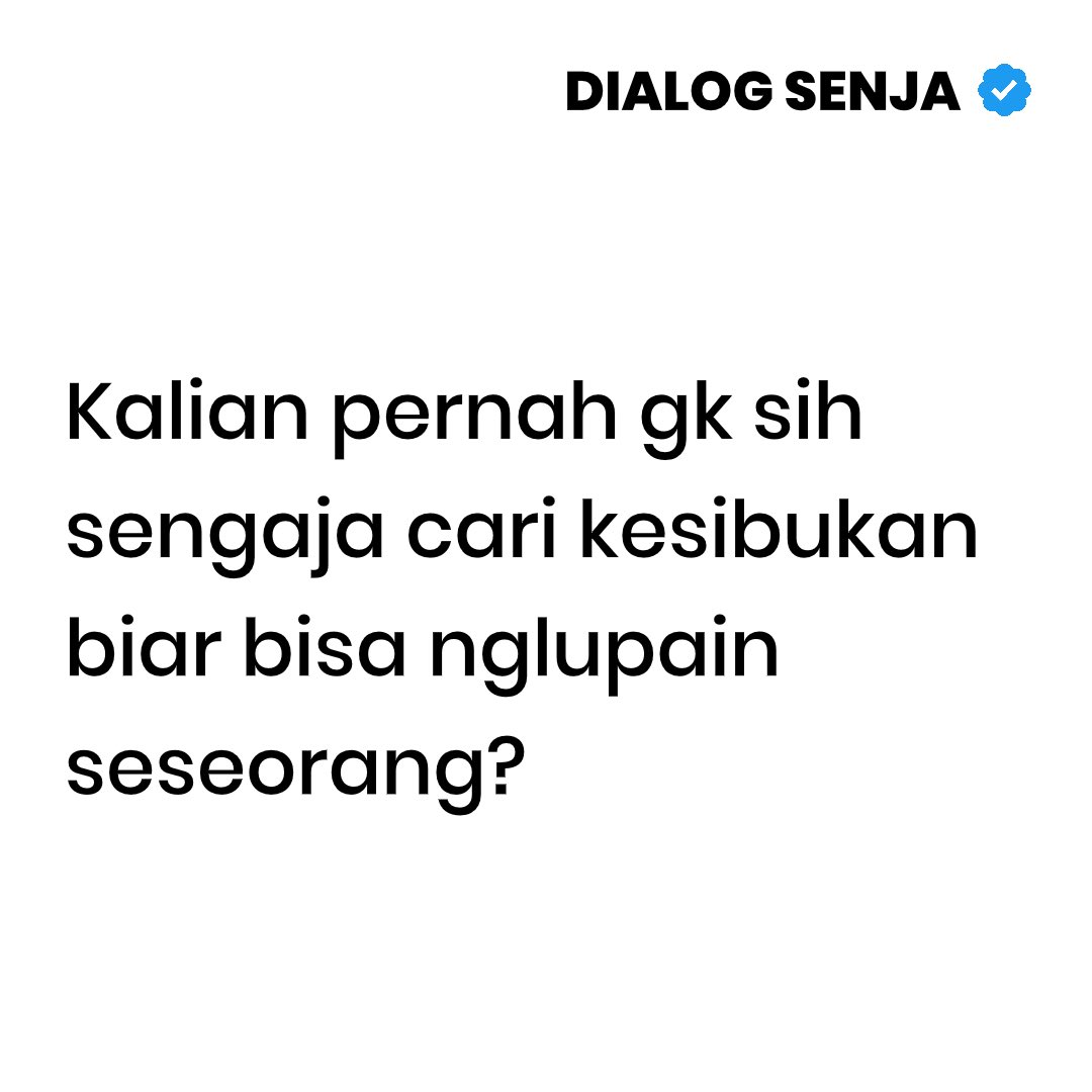 Dialog Senja (@dialogsenja__) on Twitter photo 