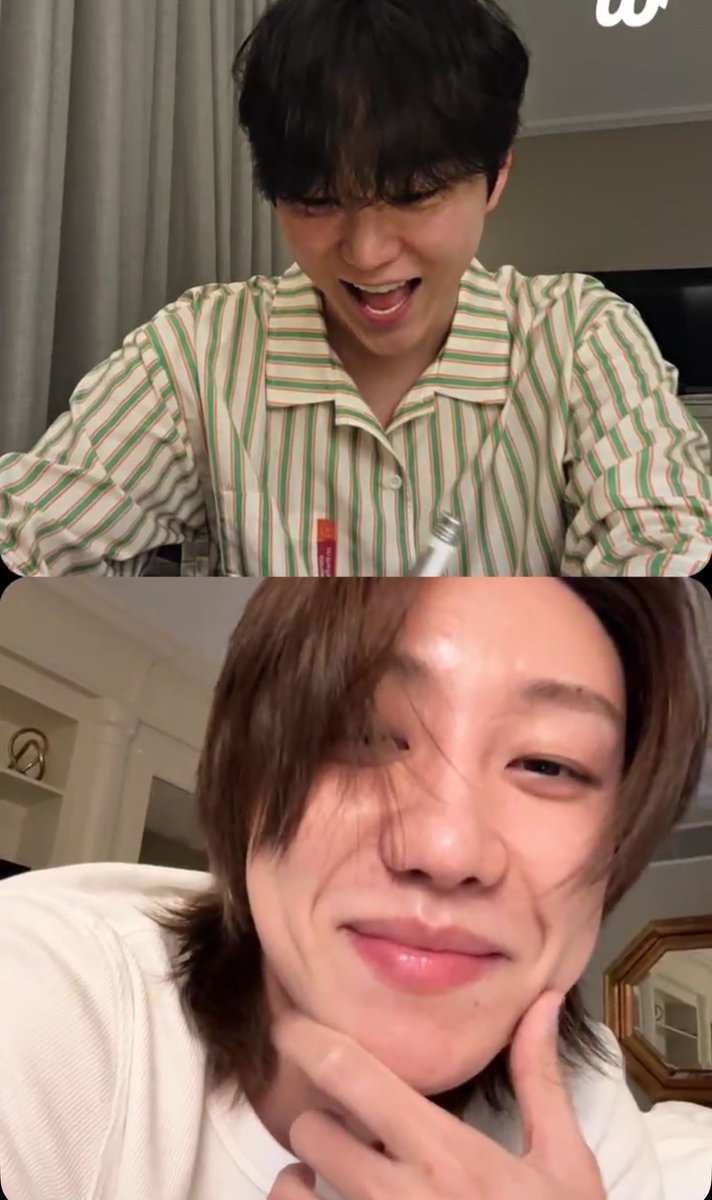 sounds_of_cheol's tweet image. seungkwan and minghao joint live 🤍