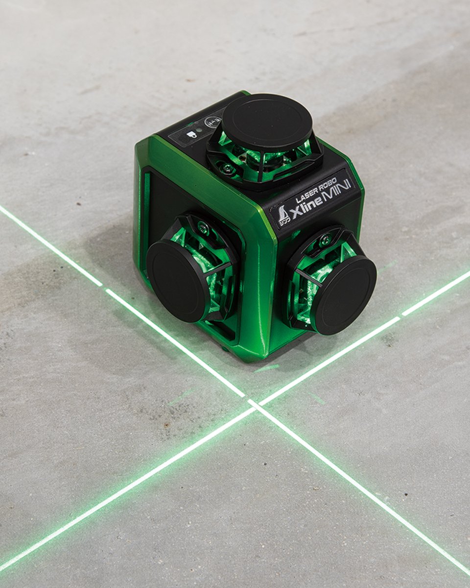 レーザーロボ X line MINI グリーン フルライン・地墨クロスは製品重量