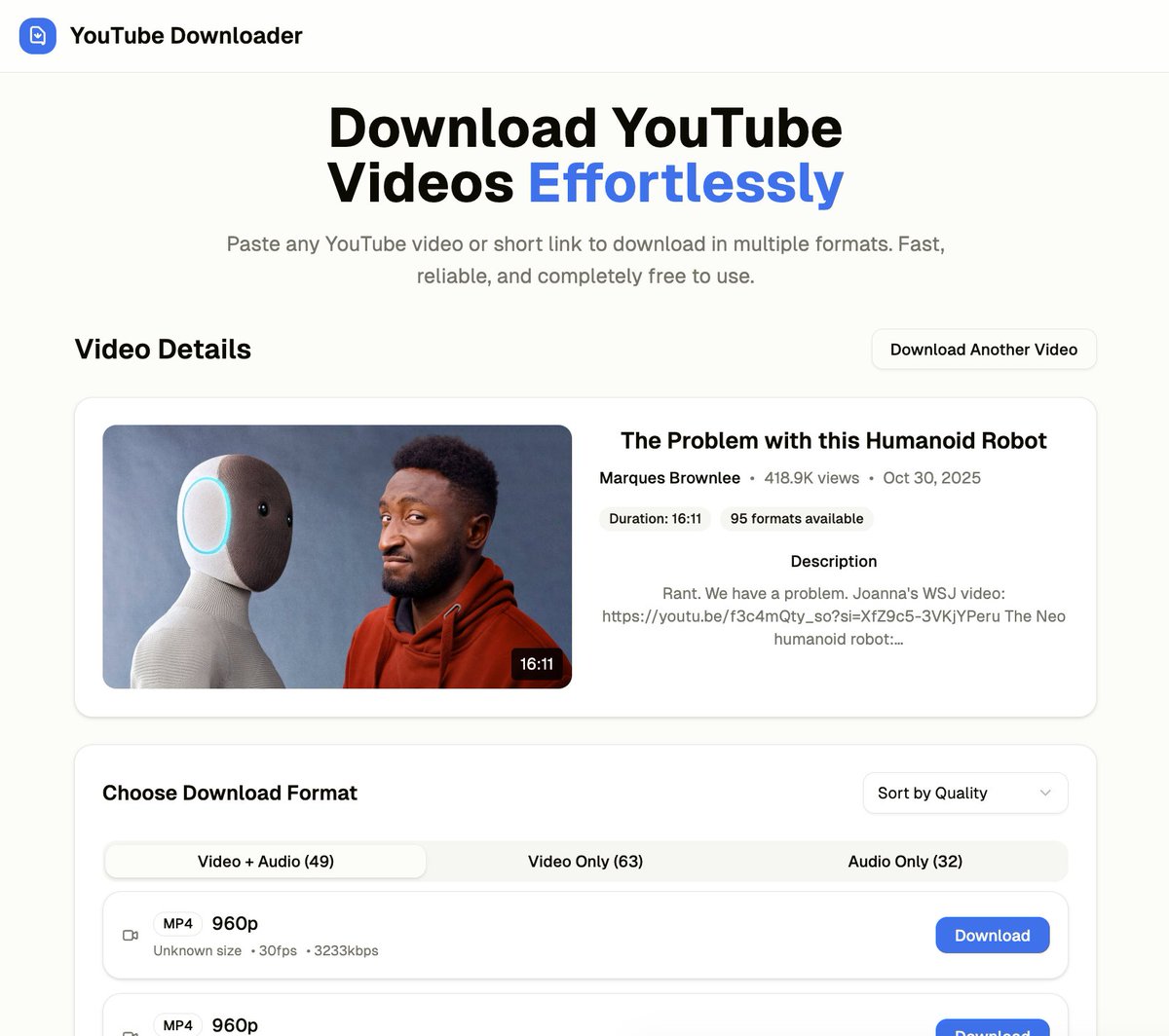 Photo by anirudh none of the YT video downloading softwares or extensions were working, so i made one for myself 😂 https://t.co/jtBnsIUQVN