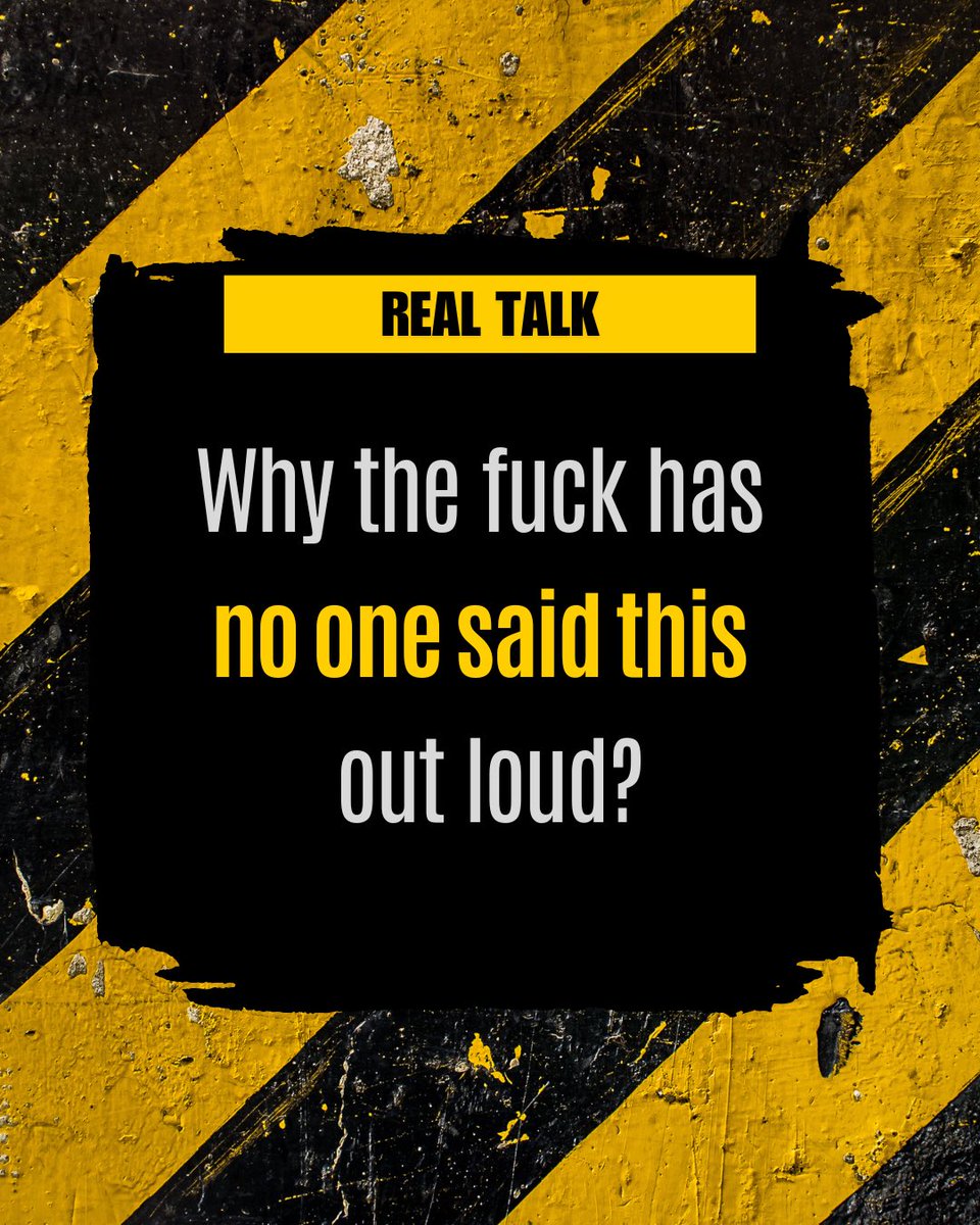 PatsyStout100's tweet image. We don’t have a communication problem.
We have a cowardice problem.

Nobody says what needs saying.

We choose quiet over credibility.
And call that leadership.

Silence isn’t just weak.
It’s dangerous.

#Construction
#Leadership
#ProjectReality
#SpeakUp