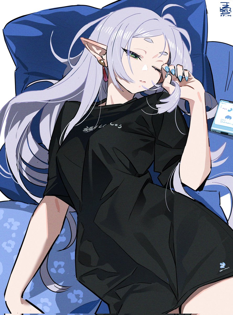 — Hm... — como le cuesta levantarse.