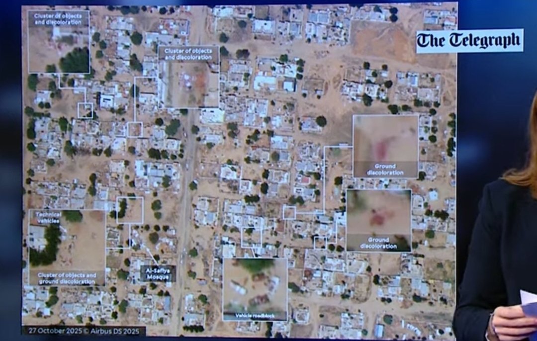 SimoPillon's tweet image. Nel Sudan si sta consumando un massacro di proporzioni impressionanti. Madri impiccate coi loro bambini, villaggi rasi al suolo e pozze di sangue umano visibili dai satelliti.
Questo è un vero genocidio, ma non interessa a nessuno.
Niente flotille, niente scioperi, niente bitini.…