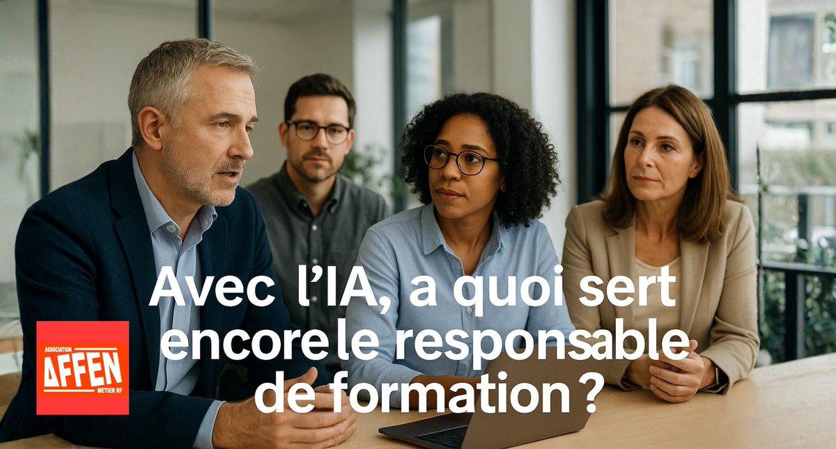 Enfin, une analyse prospective de l'avenir du responsable de #formation, une GPEC #métier. Faites vous votre idée, bonne lecture affen.fr/organisation/a…