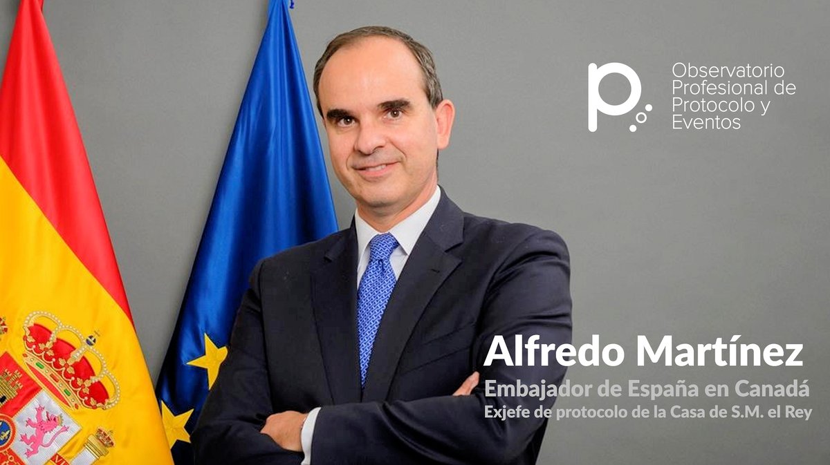 📢 ¡𝗩𝘂𝗲𝗹𝘃𝗲𝗻 𝗹𝗼𝘀 𝗺𝗮𝗿𝘁𝗲𝘀 𝗱𝗲 𝗽𝗿𝗼𝘁𝗼𝗰𝗼𝗹𝗼!

📅 El próximo 4/11, celebraremos la XLVI Jornada del Observatorio con 𝗔𝗹𝗳𝗿𝗲𝗱𝗼 𝗠𝗮𝗿𝘁í𝗻𝗲𝘇, embajador de <a href="/EmbEspCanada/">Embajada de España en Canadá</a> y exjefe de #protocolo de <a href="/CasaReal/">Casa de S.M. el Rey</a> 

✍ Inscríbete:  observatorioprotocoloeventos.com/jornadas/