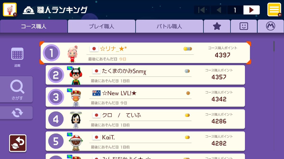 念願の1位を獲得することが出来ました(´；ω；｀)
ありがとうございます🙇