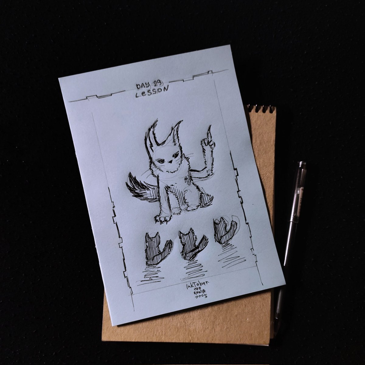 b_samuraay's tweet photo. #Inktober2025 day29.lesson https://t.co/ztZYuIm6ct