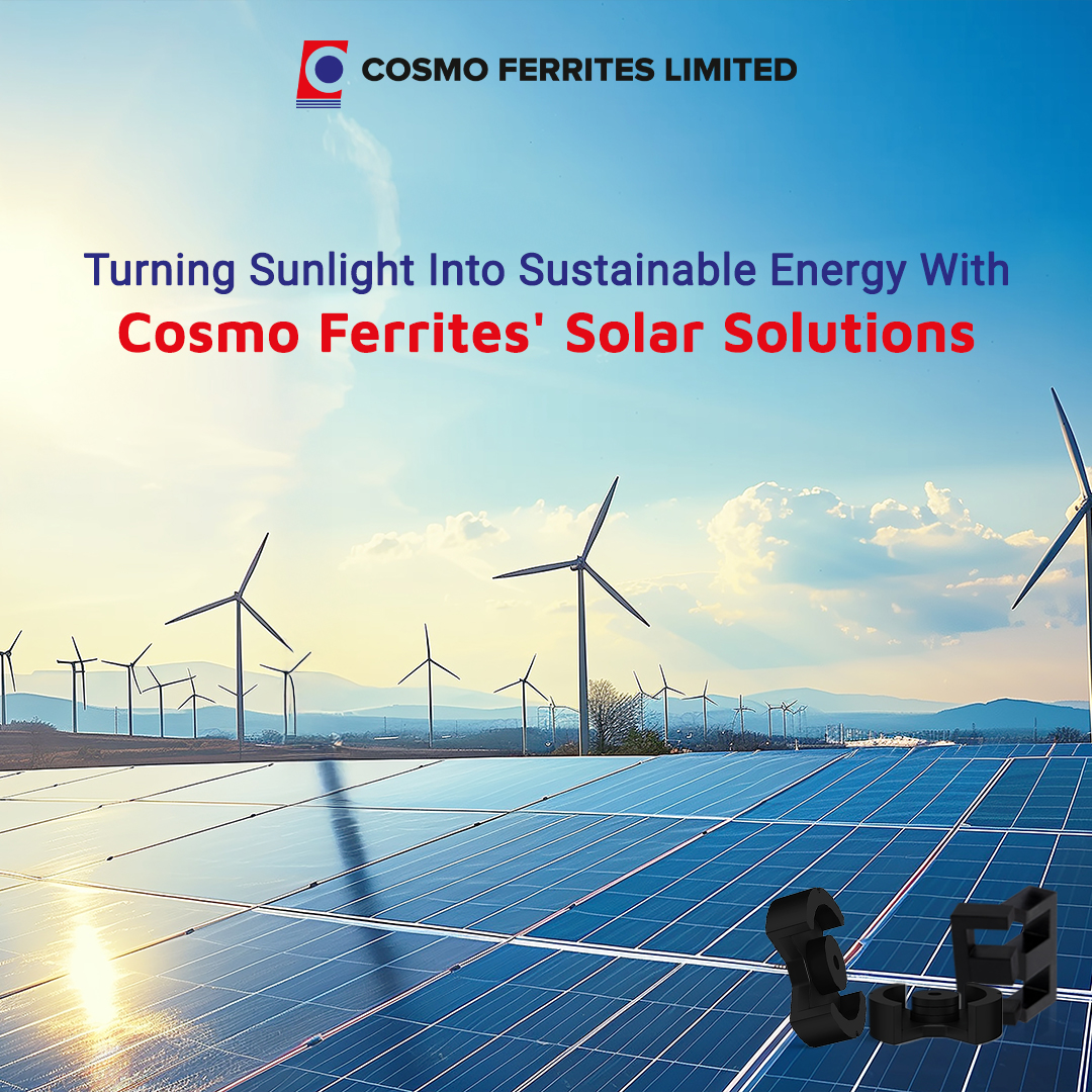 Cosmo_ferrites's tweet image. Our high-performance soft ferrites play a crucial role in solar inverters, transformers, and power conversion systems.
#CosmoFerrites #SolarEnergy #Sustainability #RenewableEnergy #GreenTechnology #PowerElectronics #Innovation