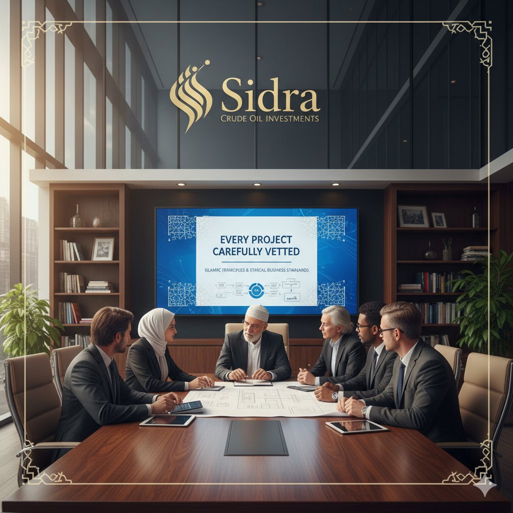 Every project on Sidra Crude Oil Investments Company is carefully vetted to ensure compliance with Islamic principles and ethical business standards.#SidraCrudeOil

Learn more here:sidrastart.com/project/45ab68…

<a href="/LThi54060639/">Lê Thi</a> <a href="/sidrachain/">SidraChain</a> <a href="/Sidraholding/">Sidra Holding</a> @SidraChain @SidraBank @Sidra