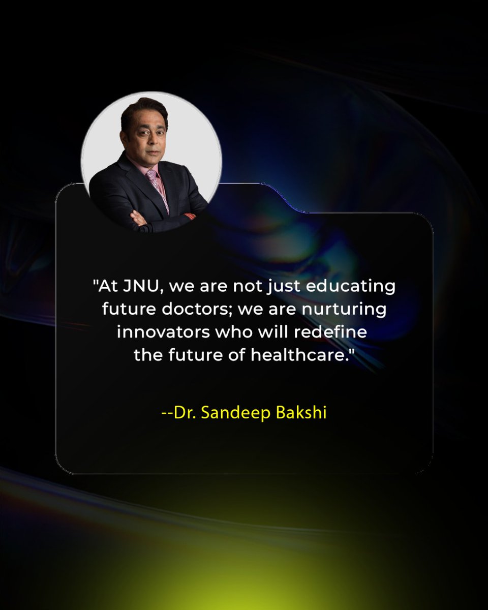 SandeepbakshiDr's tweet image. Your medical degree is only the beginning.
Focus on learning, questioning, experimenting, and innovating, because the future of healthcare will be shaped by those who think beyond textbooks and treat beyond symptoms.

#MedicalAspirants #FutureDoctors #StudyAdvice