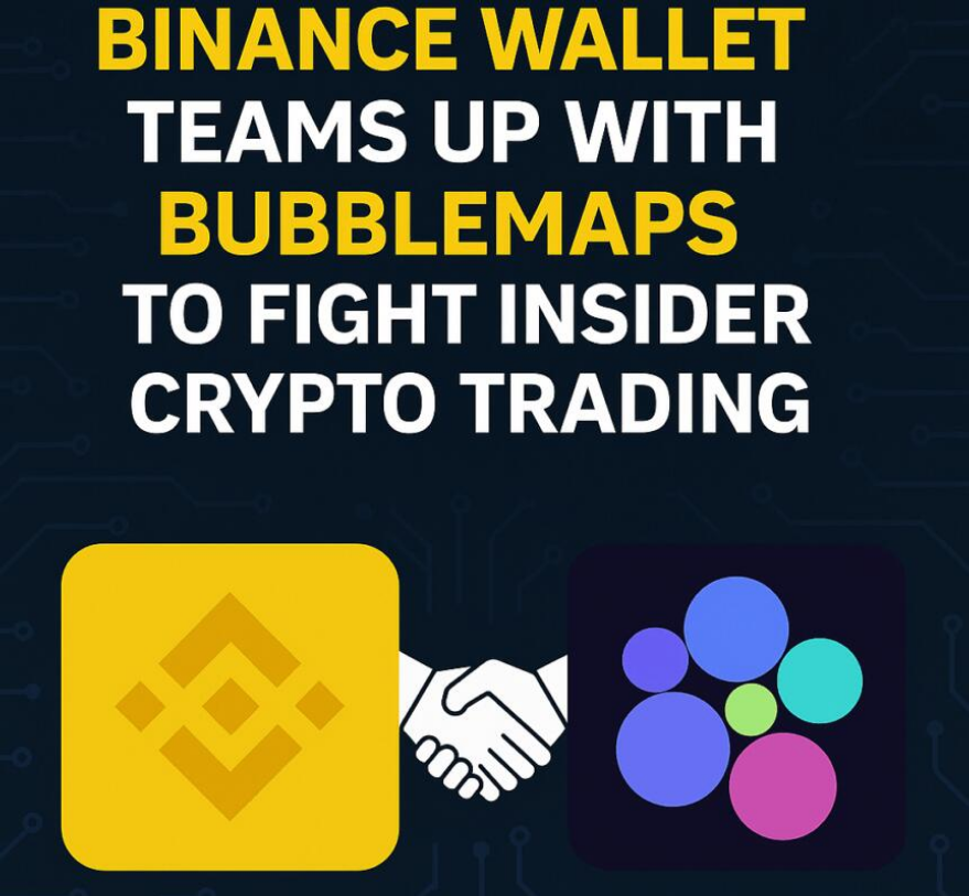 NEW: $BMT | Binance Wallet integrates Bubblemaps’ blockchain analytics to give users transparency into token distribution and help detect potential insider trading.