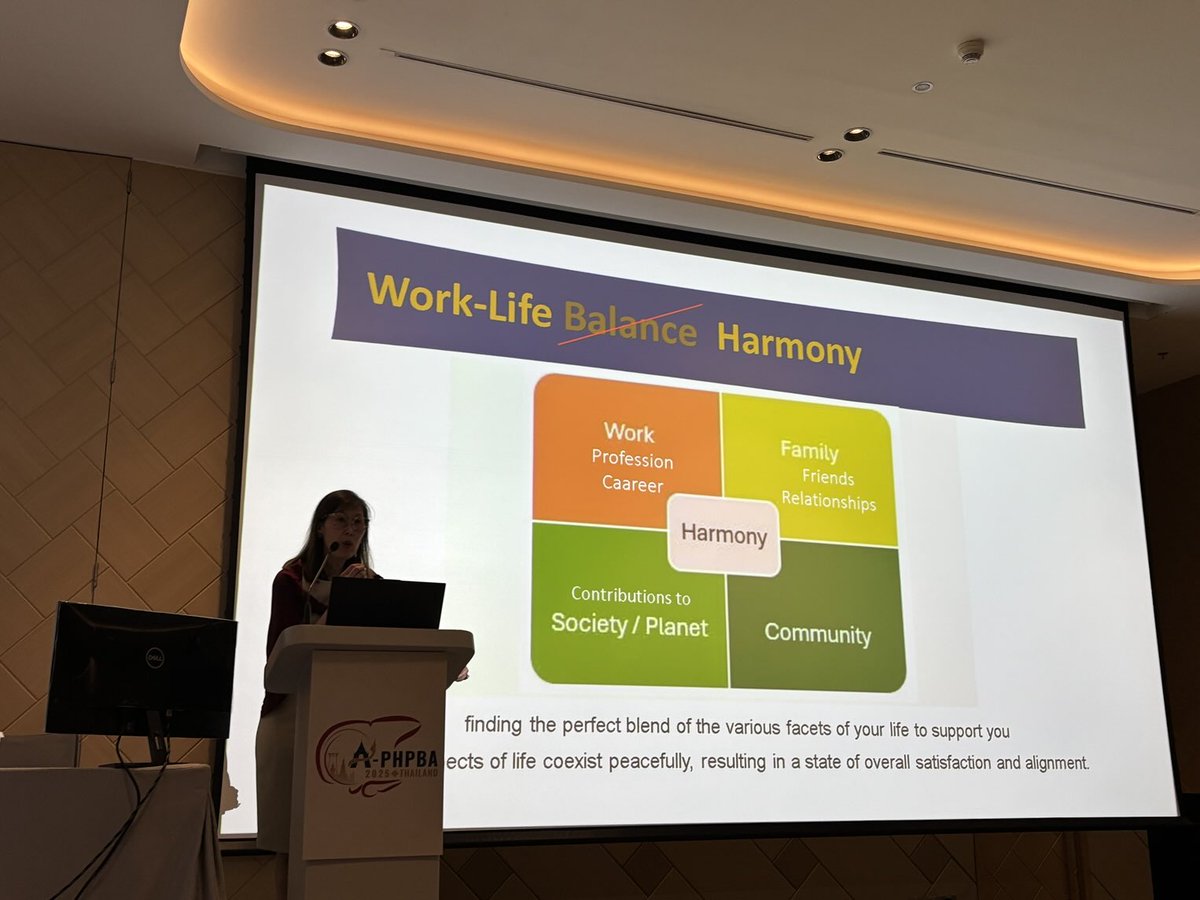 Catherine Teh ⁦<a href="/hpbsurgeon1/">Catherine Teh 陳婉然🇵🇭</a>⁩ talking about work life harmony . Interesting and informative symposium on excellence and networking At #aphpba2025 ⁦<a href="/IHPBA/">IHPBA</a>⁩ @ihpba @A-PHPBA
