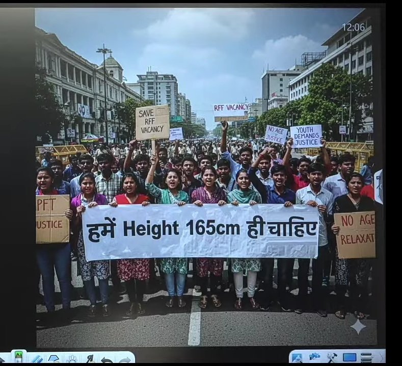 APdyadav's tweet image. # justice_for_RPF_Aspirants