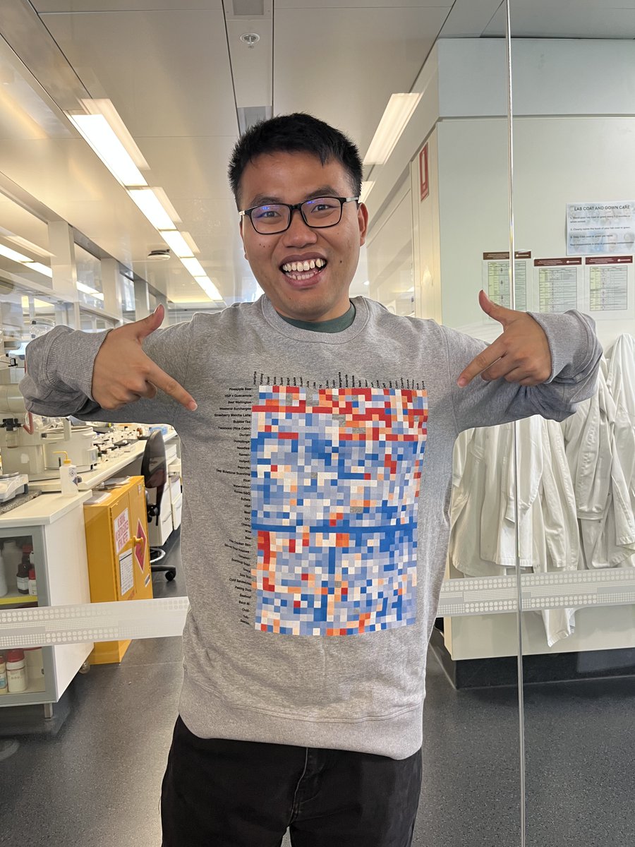 XinyuWu_'s tweet photo. Celebrating today with a lovely gift from my colleagues to mark the completion of my PhD @WEHI_research. Yes, we love watermelon, KFC, and deep mutational scanning. 🧪🍉🍗Time to kick off the postdoc chapter. 🚀 #phdlife #DMS #postdoc https://t.co/NyKxU3owuk