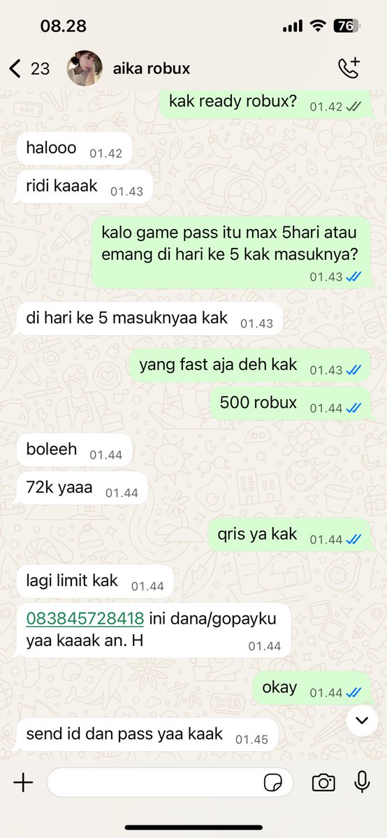 bgriptu's tweet photo. tukang tipu guys tiati sama si miskin males kerja @encdanted 083845728418 atas nama HELEN pukimak #zonauang #zonaba https://t.co/LDRWes4dZ8