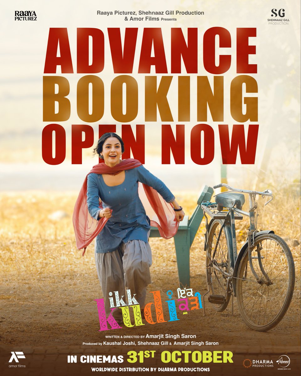 Simi di kahani vekhan layi ready ho? 💍
Advance Booking for #IkkKudi open now. 
🔗 - linktr.ee/IkkKudiMovie

Love, doubts &amp; emotions — sab kuch big screen te! 💫

In cinemas this Friday. 

A Dharma Productions Worldwide Release.