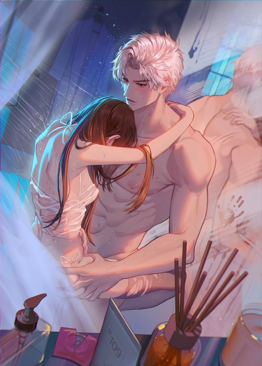 SylusTartarus04's tweet photo. In the long polar night, I think Sylus and MC (us) will do this also

This is the Officially commissioned art by Infold for the Misty Invasion event (Sylus "Lost Oasis" card)

#Sylus 
#Syluseason https://t.co/cLFP2xjRiV
