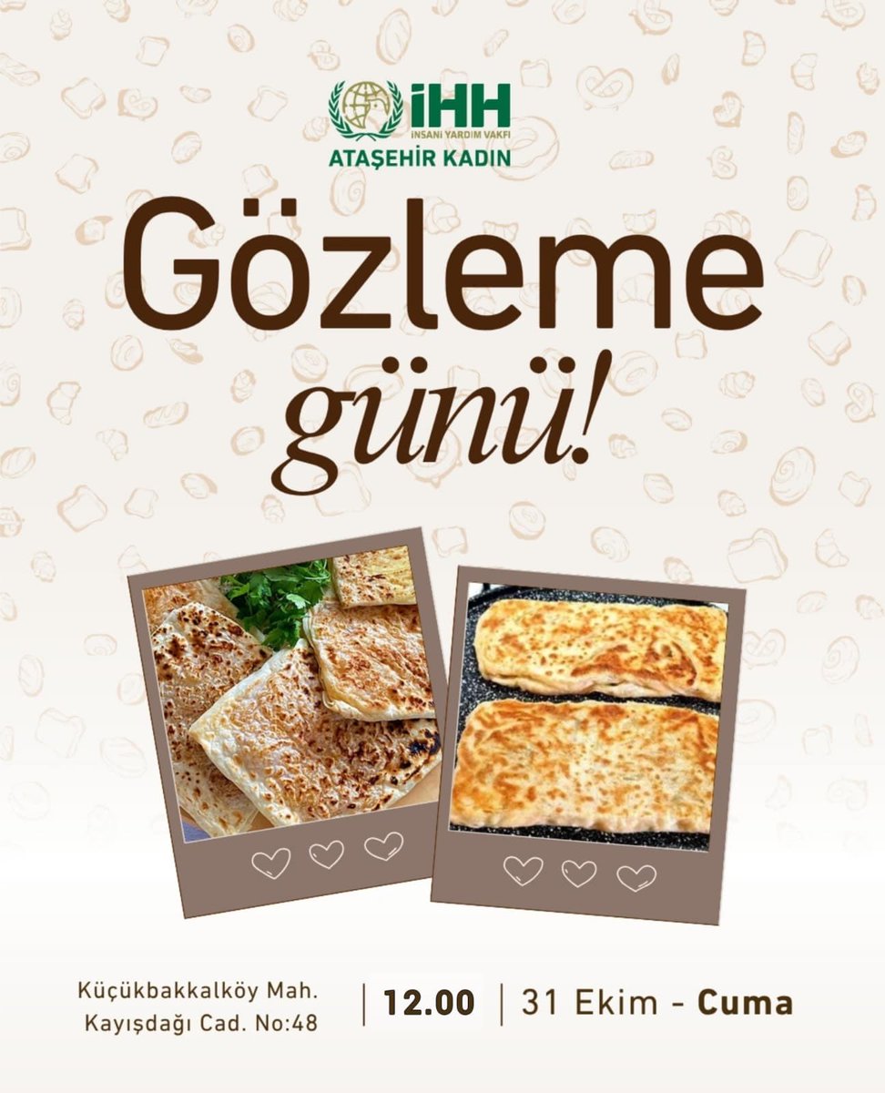 Hayır çarşımızın olmazsa olmazı gözlememizi tatmak istermisiniz.💐💐💐💐