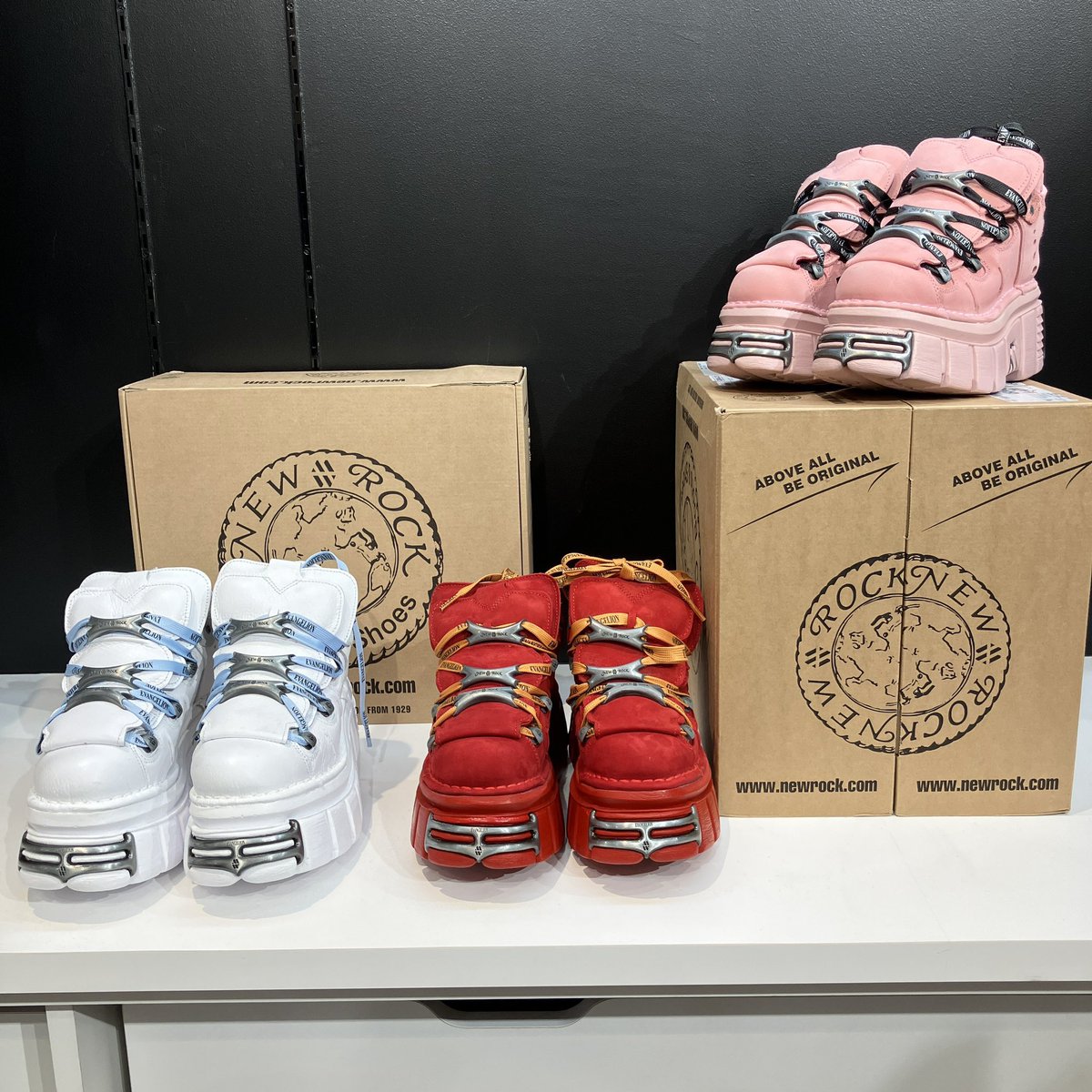 期間限定受注　EVANGELION x NEW ROCK [初号機] 厚底ブーツ 期間限定受注 EVANGELION x NEW ROCK [初号機] 厚底ブーツ 日版預訂