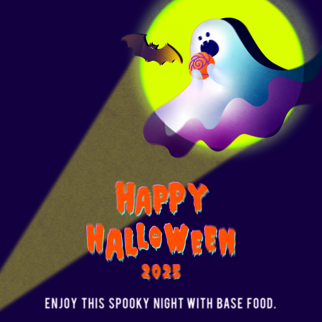 👻 Happy Halloween Eve 🎃

明日はハロウィンですね！😎
皆さんはどのように過ごす予定ですか？🧡

LINEで手軽に贈れるBASE FOOD eギフトには、
ハロウィン限定のメッセージカードも登場中✨

▼BASE FOOD eギフト
shop.basefood.co.jp/egift?utm_sour…