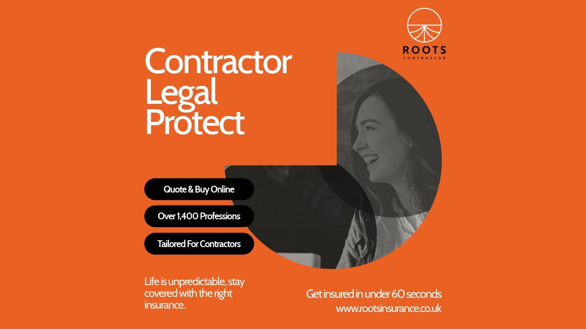 RootsContractor's tweet image. Our Contractor Legal Protect Insurance is specially designed for contractors to provide cover for the costly representation fees in defending a range of a legal disputes, including appeals. 

Quote &amp;amp; buy online &amp;amp; get instant documentation 📲 📄  zurl.co/9BtD4