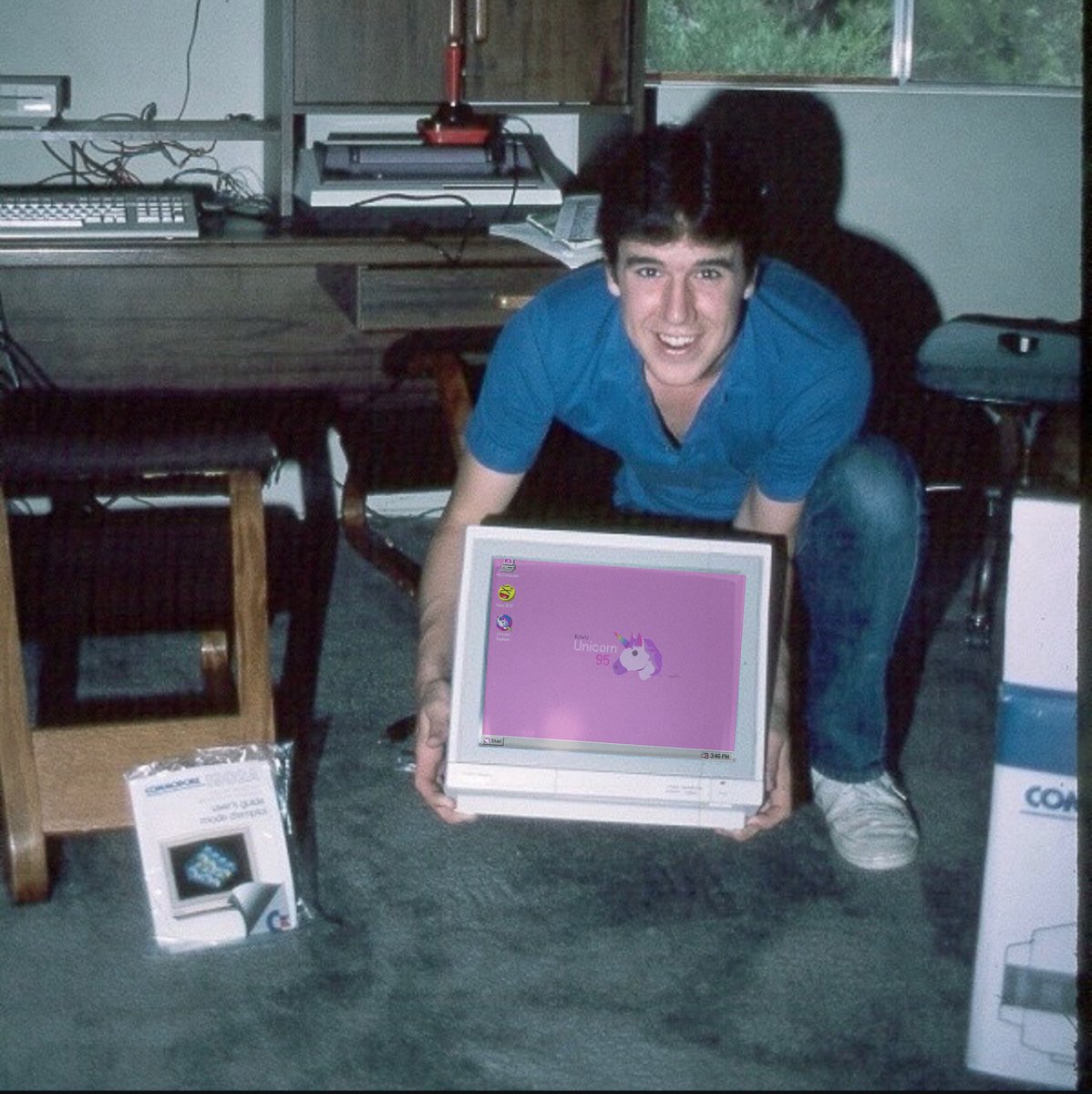 cappisaurus's tweet image. “What's reality? I don't know. 
When my bird was looking at my computer monitor I thought "That bird has no idea what he's looking at." And yet what does the bird do? Does he panic? No, he can't really panic, he just does the best he can. Is he able to live in a world where he's…