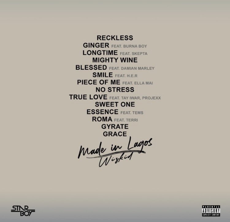 afrofrench9ja's tweet image. 🚨| 5 ans aujourd&apos;hui, Wizkid sortait l’album révolutionnaire de la musique africaine « MADE IN LAGOS » 🇳🇬 💽

— Il a été certifié au : 
• Nigeria 🇳🇬 - 5x Platine 💿
• États-Unis 🇺🇸 - Or 📀
• Royaume-Uni 🇬🇧 - Or 📀
• Canada 🇨🇦- Or 📀
• Suisse 🇨🇭- Or 📀
• Belgique 🇧🇪 - Or 📀…