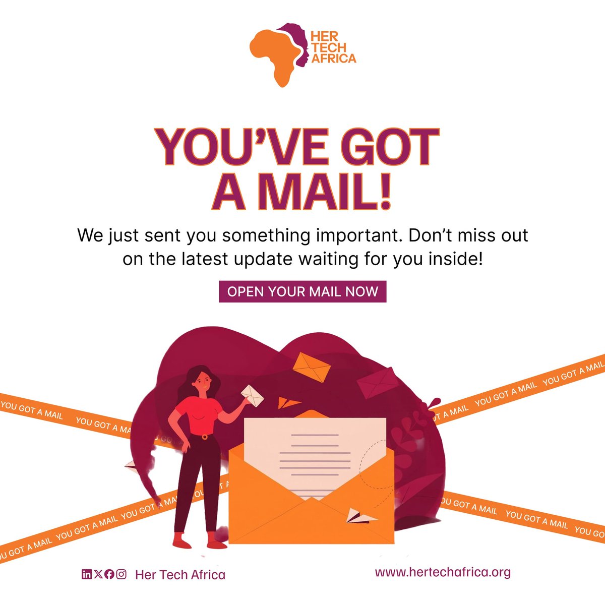 You’ve got mail 📩
Check your inbox for an important update about your Cohort 3 registration.