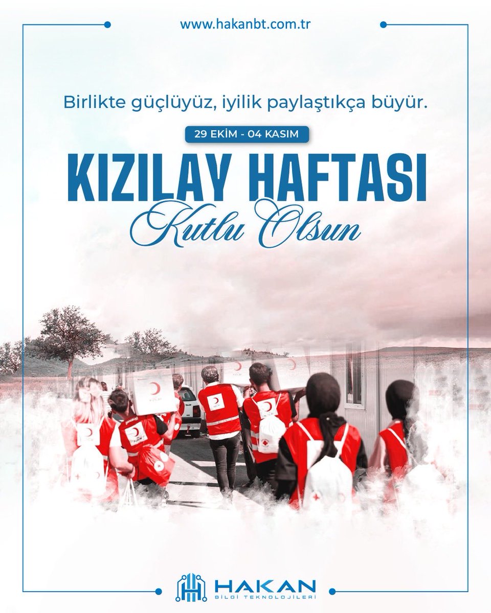 🩸 29 Ekim - 04 Kasım Kızılay Haftası Kutlu Olsun

#kızılay #kızılayhaftası