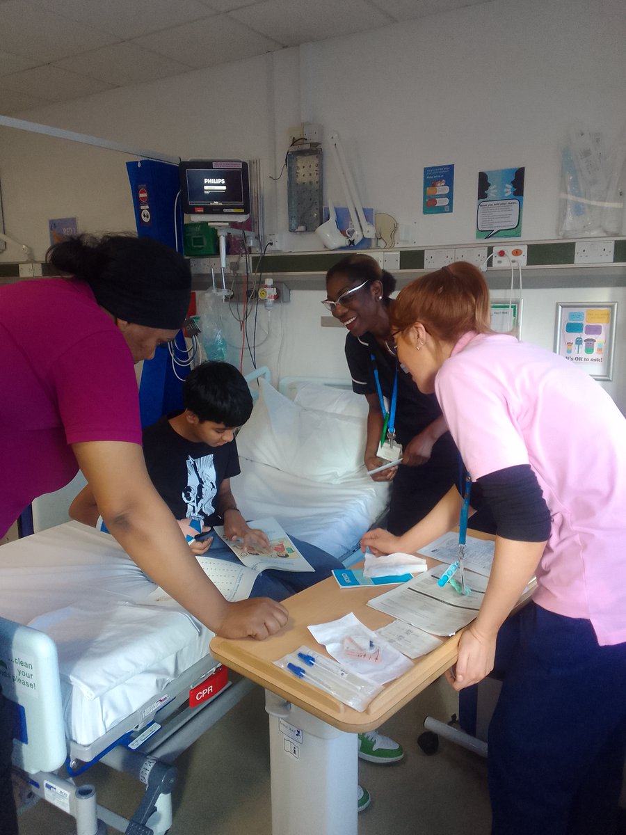 Some of our youngest patients got hands-on with Infection Prevention and Control Week last week! 🦠
 
They loved our ‘germ busters’ activity book – because it’s never too early to learn about good hygiene…
 
Thanks to all our Imperial People who got involved! 💙
