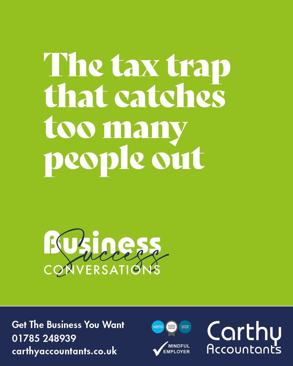 Self-employed? In a partnership?

Here’s the tax trap that catches too many people out: Payment on Account.

Unlike limited companies, you don’t just pay once a year. You’re often paying TWICE, upfront for the following year.

The Business Success blog: carthyaccountants.co.uk/forgotten-busi…
