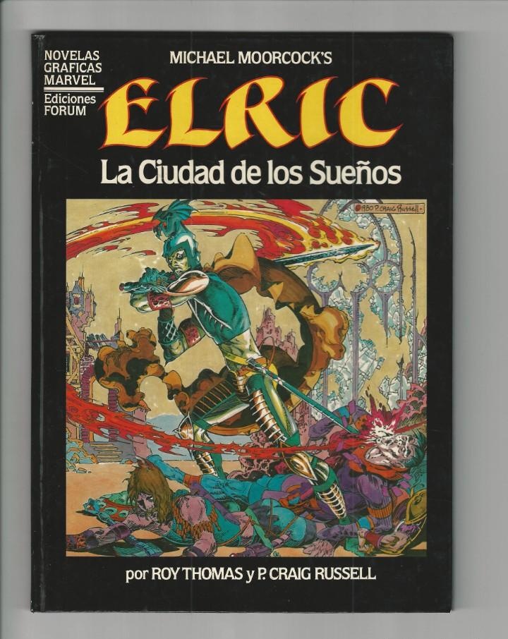 LibrosVintage's tweet photo. “But some bonds are stronger than life or death”
El 30 de octubre de 1951 nacía en Wellsville (Ohio) Philip Craig Russell, dibujante y adaptador de las novelas de Elric de Melniboné junto con #RoyThomas.
'La ciudad de los sueños'
#NovelasGráficasMarvel n° 2
#EdicionesForum 1984 https://t.co/05WijEcfsW