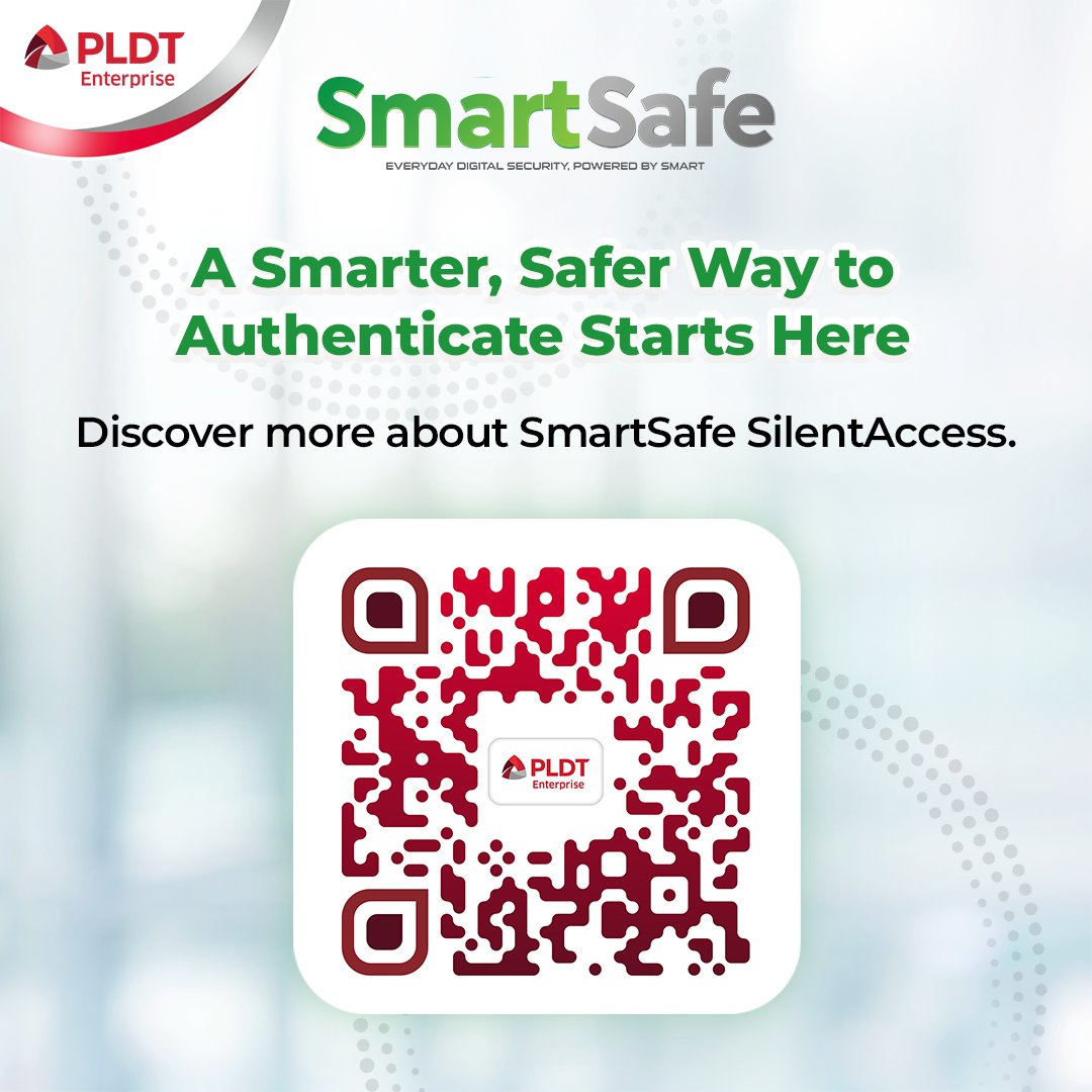 PLDTEnterprise's tweet image. With SmartSafe, @pldt and @LiveSmart, through PLDT Enterprise, are making everyday digital security effortless — no OTPs, no friction, no scams.

🔗 Learn more: bit.ly/pldtenterprise…

#SmartSafe #SilentAccess #SilentAuthentication #MobileSafety #CommittedToYourSuccess