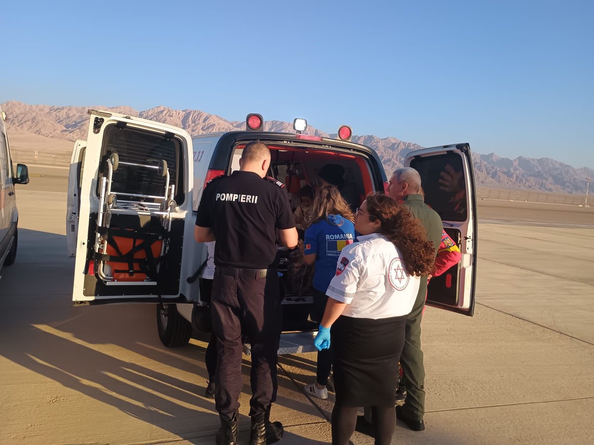 On 29 October, Romania conducted a new medical evacuation operation for children in need of pediatric care from the Gaza Strip. The mission was funded by the EU Civil Protection Mechanism.

The humanitarian operation was facilitated by the Romanian MFA in close cooperation with