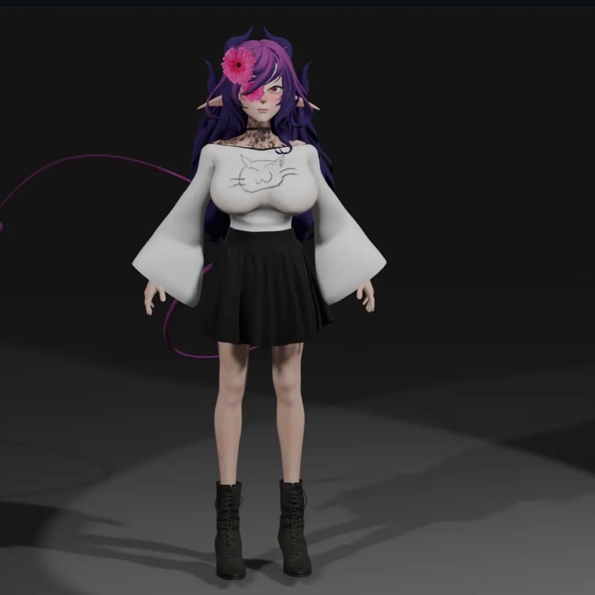 cygnus3d's tweet image. Another world, same artist. #3DModel #VRChat #3DCommunity #DigitalArt #vtuber #vrc #vrchat #3dmodel #blender #zbrush #3dartist #hololive #Live2D #3DCG