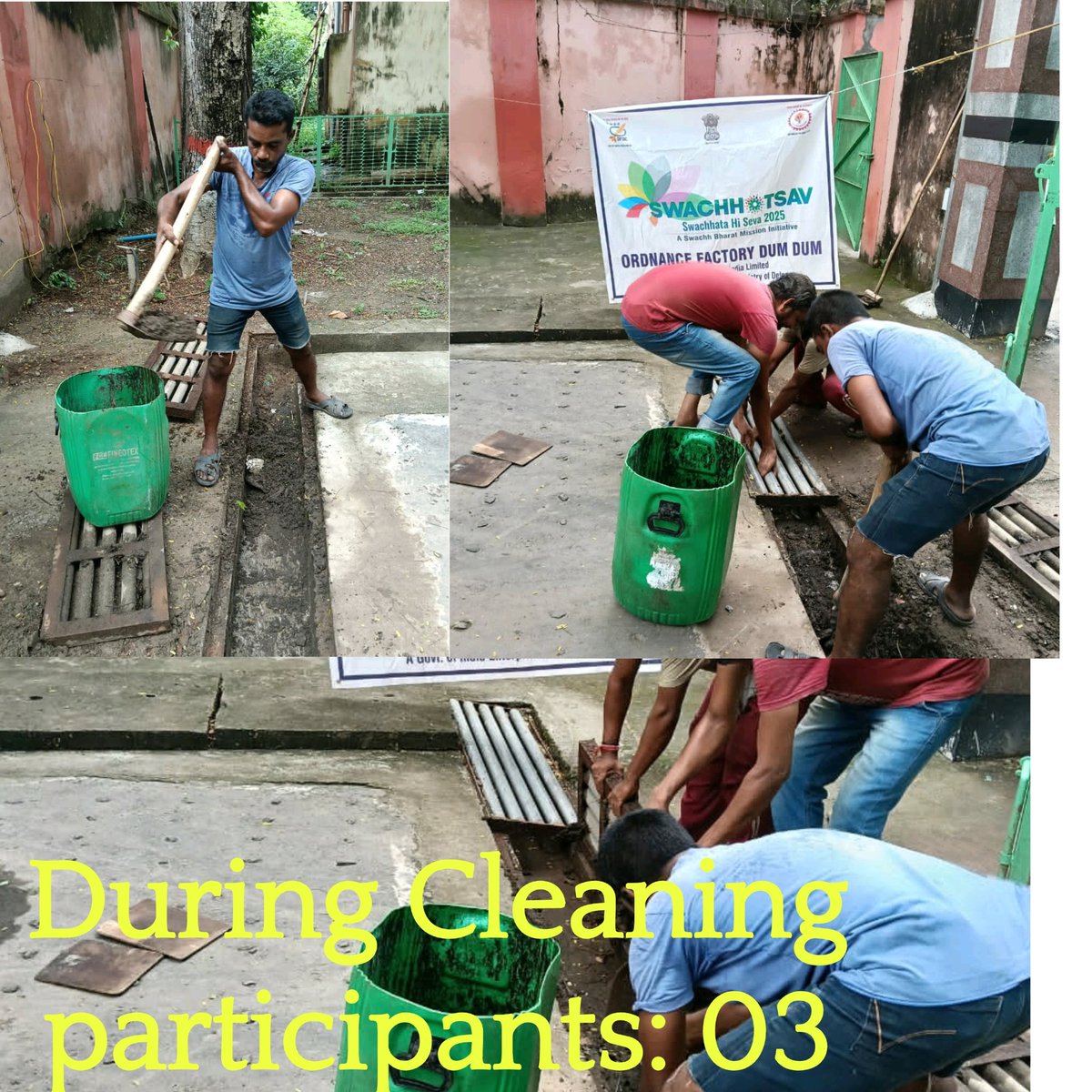 GM_OFDC_YIL's tweet photo. As a part of #Special_Campaign_5.0, a cleanliness drive was organized on 30.10.2025 in front of main gate of MRE/#OFDC with active participants of 03
@YantraIndiaLtd
@DARPG_GoI
#SwachhataHiSeva2025 
#SwabhavSwachhata
#Clean_India
@DefProdnIndia
@SpokespersonMoD
@CmdYantra https://t.co/9DPpDO0kcR