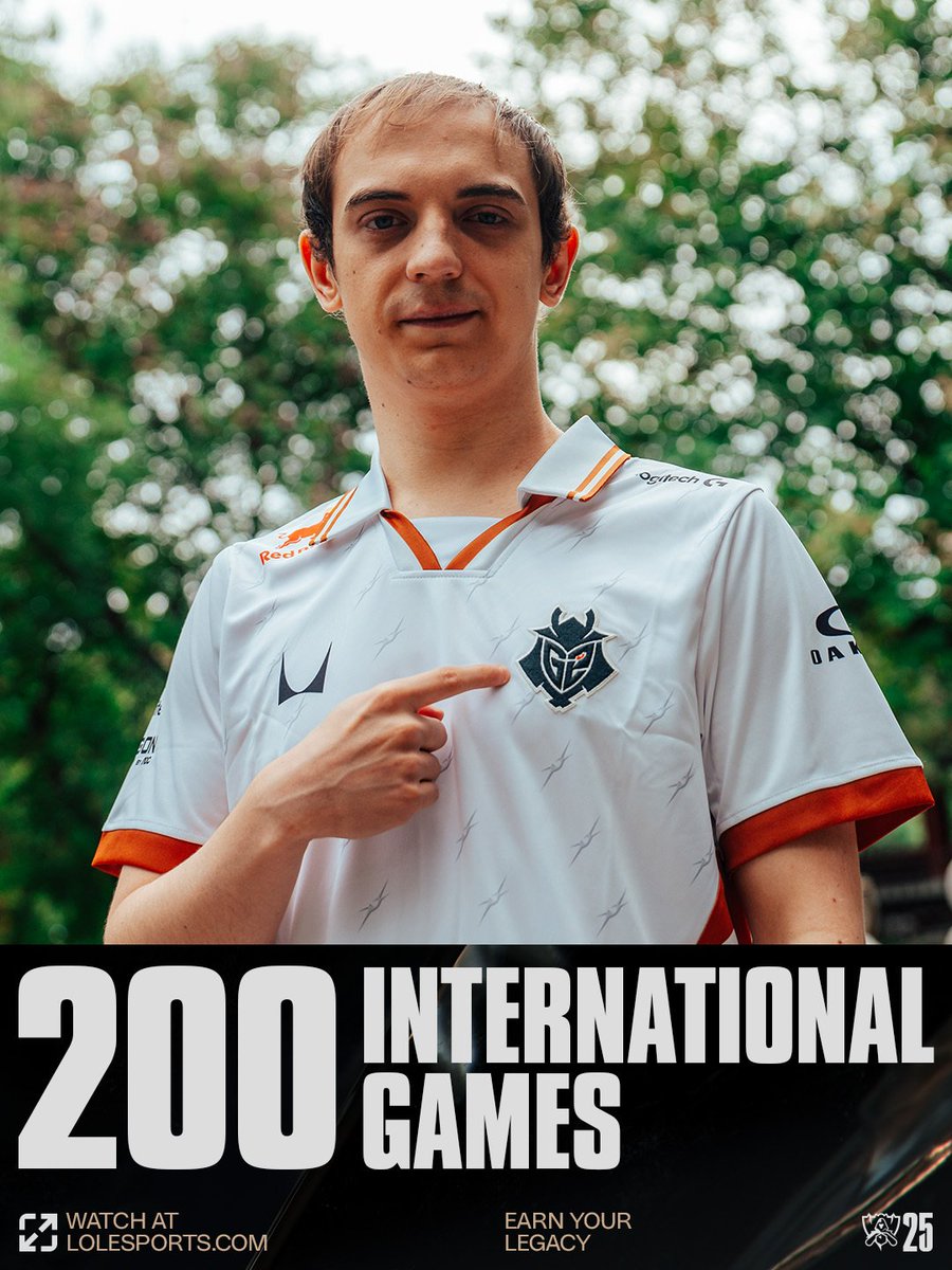 lolesports's tweet image. 200 INTERNATIONAL GAMES.

Only Faker has more.