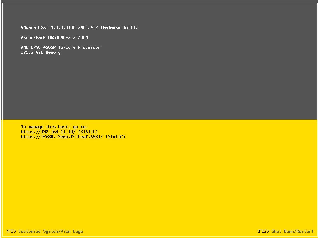 New lab hardware for testing different hypervisors, such as HPE VM Essentials, Proxmox, Azure Local, VMware vSphere Foundation, and VMware Cloud Foundation (VCF). #vExpert #HomeLab