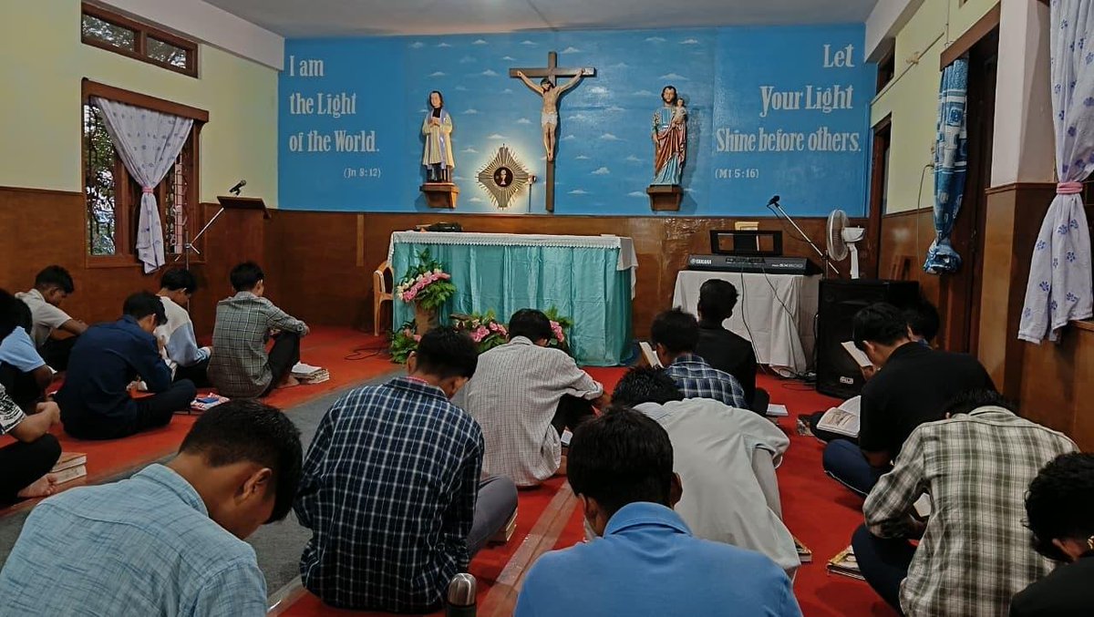 DioceseMiao's tweet photo. Brothers at Retreat in Miao. https://t.co/PmP2NMHIrE