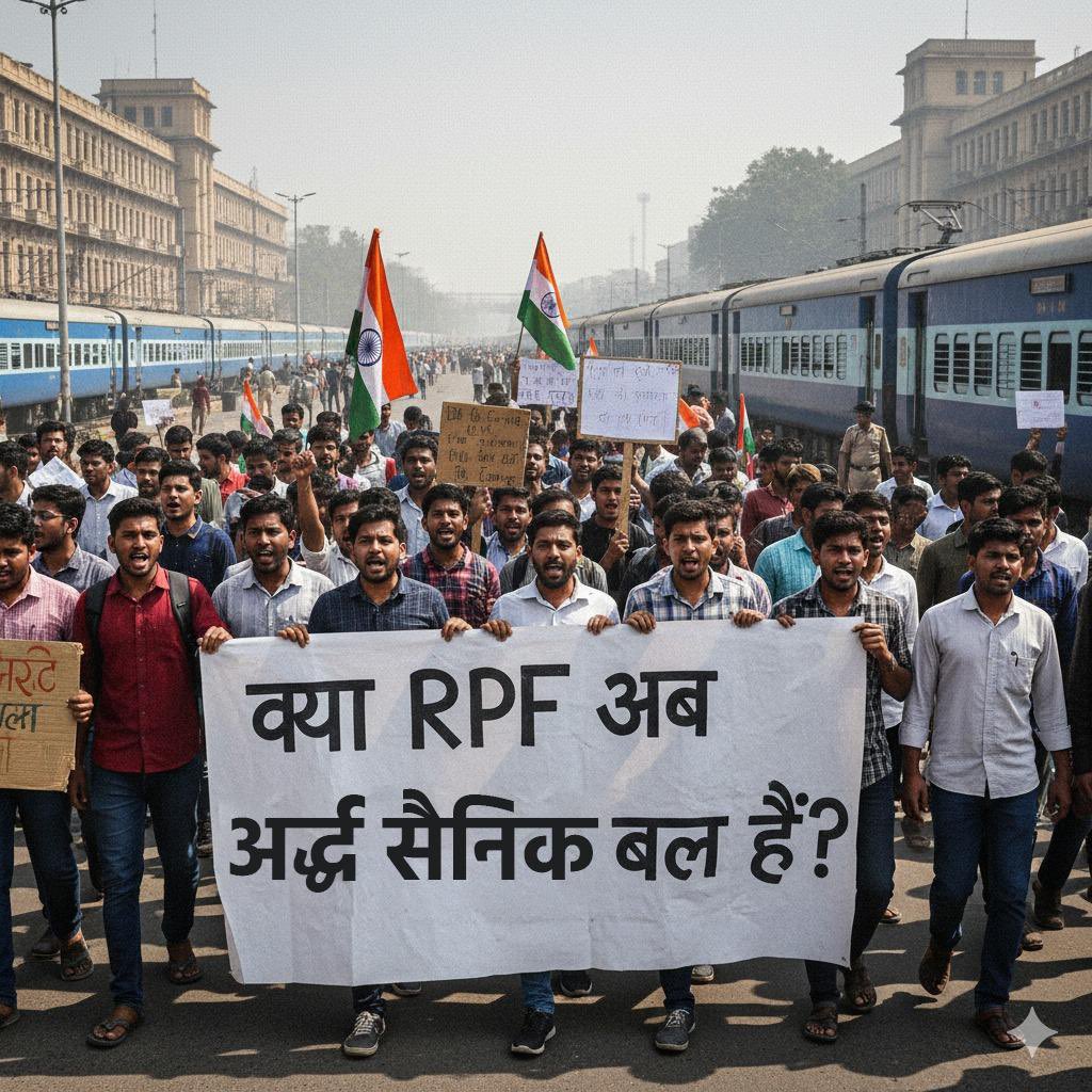 ClassesMd's tweet image. क्या युवाओं की मेहनत की कोई कीमत नहीं?
18-28 से घटाकर 18-23 साल की उम्र कर दी गई!
हाइट 165 से बढ़ाकर 170cm!
हजारों योग्य अभ्यर्थी बाहर!
रेलवे को इस निर्णय पर पुनर्विचार करना चाहिए 🙏
#Justice_For_RPF_Aspirants